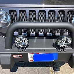 Cache pour Treuil - Protection sur Pare-choc ARB Deluxe BullBar Jeep Wrangler JK ARB 3550150 Xperts4x4