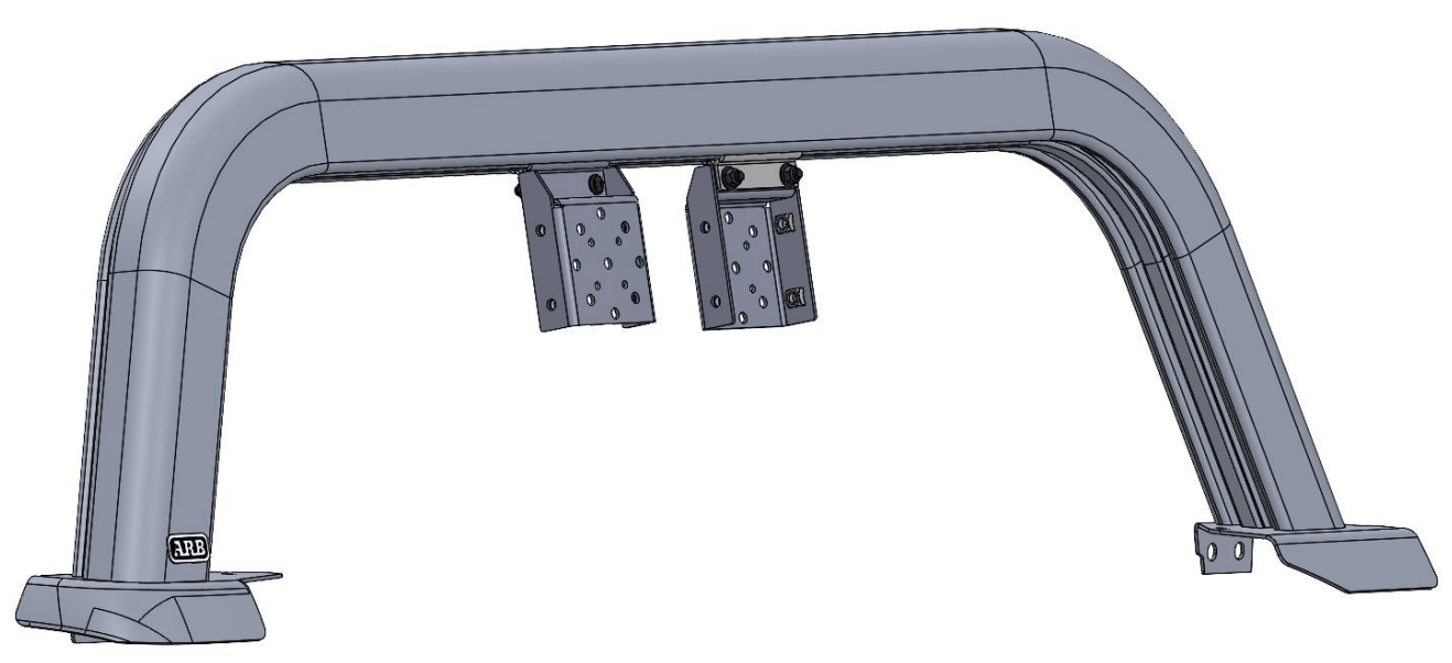 Kit de Support Simple pour Bed Rack ARB (Option) - ARB - Xperts 4x4