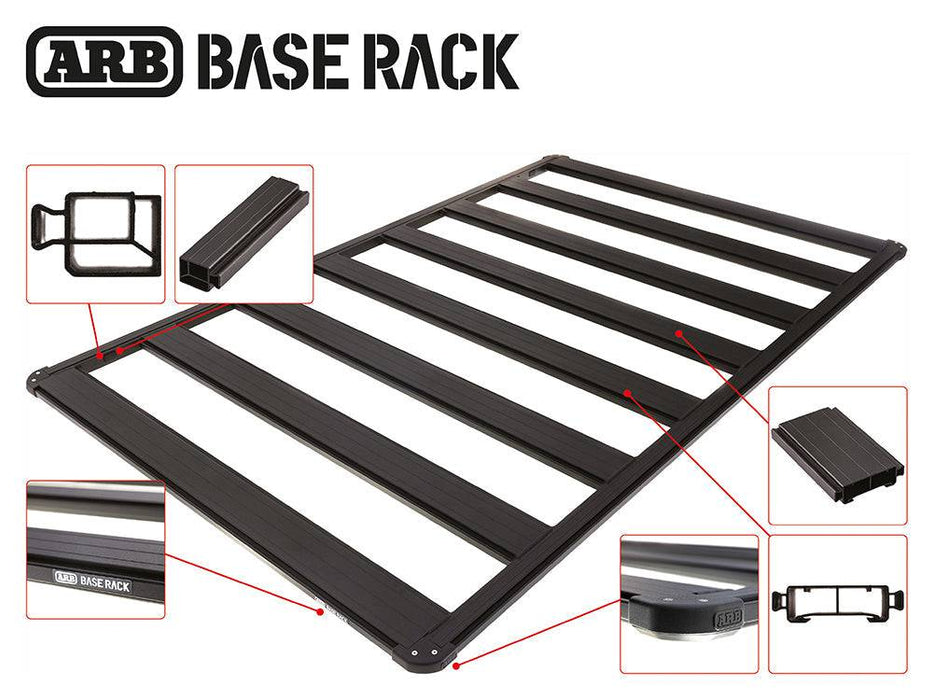 Kit Galerie de toit Mitsubishi Pajero 1991 a 2000 - ARB Baserack - ARB - Xperts 4x4