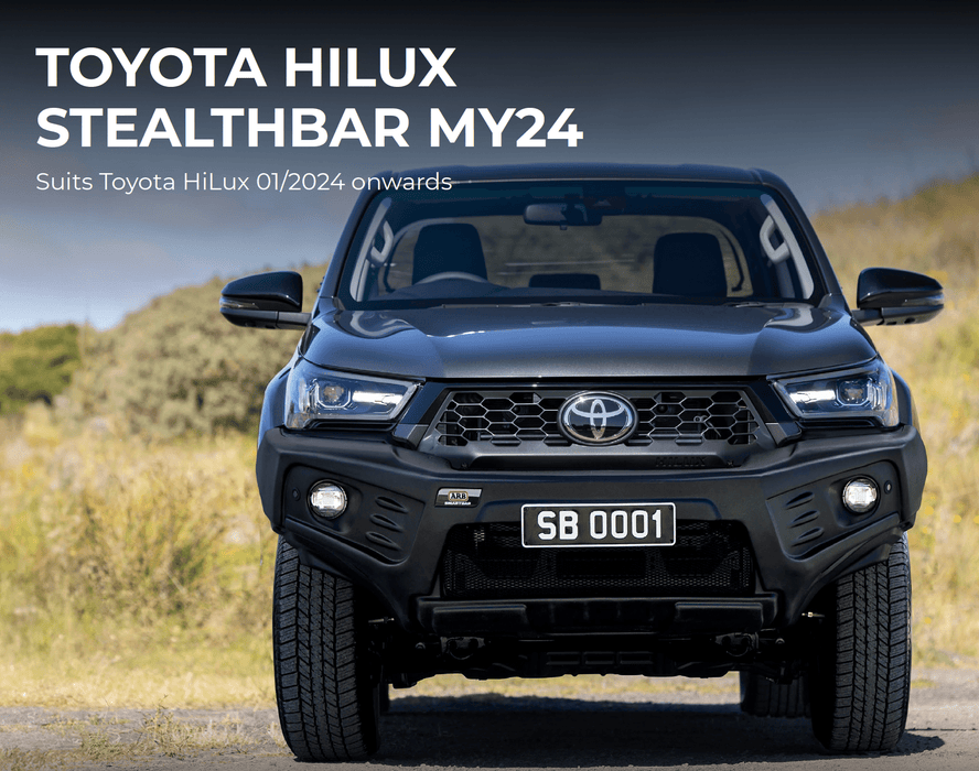 Pare-choc Toyota Hilux 2020 a Present - Stealthbar - Homologué EU - ARB - Xperts 4x4