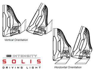 Phare LED Intensity Solis 36 - ARB - Faisceau Large (unité) ARB Phare Solis 36 (seul) SJB36F Xperts4x4