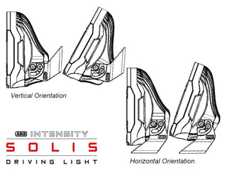 Phare LED Intensity Solis 36 - ARB - Faisceau Long (unité) ARB Phare Solis 36 (seul) SJB36S Xperts4x4