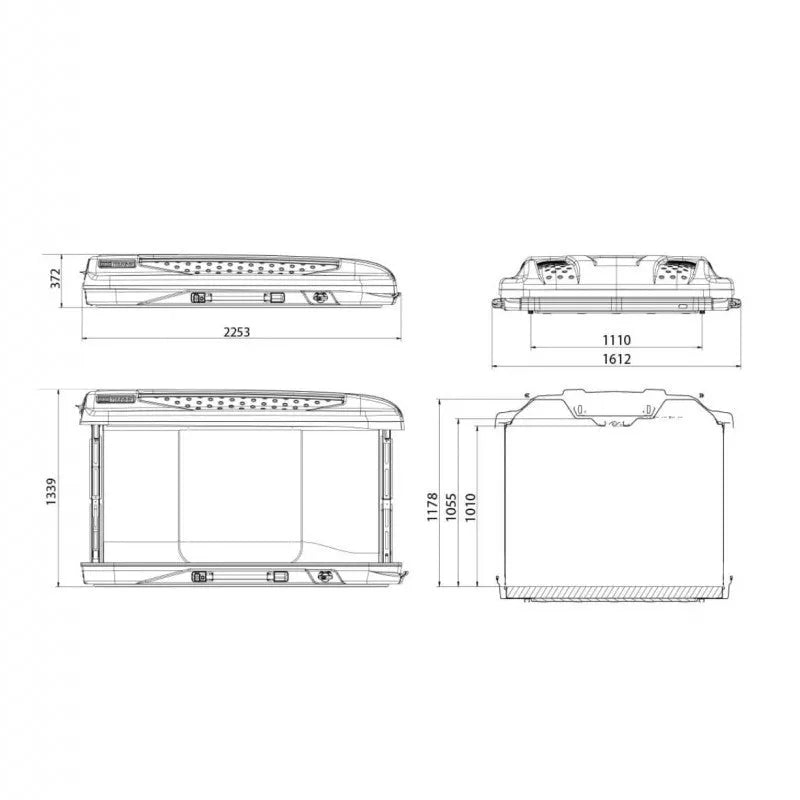 Tente de toit Altitude Electrique | ARB sur Xperts4x4 Accessoires 4x4 Off-Road
