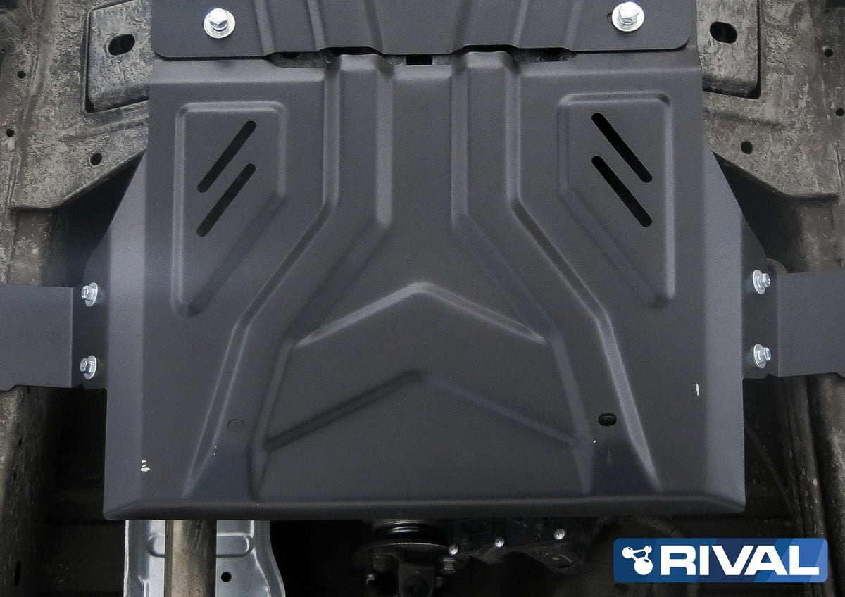 Blindage boîte de transfert Fiat Fullback 2016+ en acier 3 mm – RIVAL 4X4 - Mitsubishi L200 2015-2019