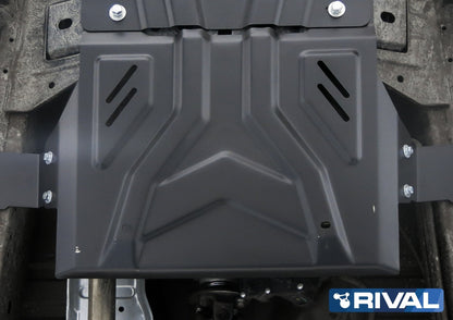Blindage boîte de transfert Fiat Fullback 2016+ en acier 3 mm – RIVAL 4X4 - Mitsubishi L200 2015-2019