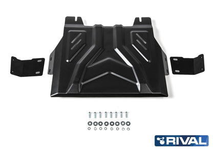 Blindage boîte de transfert Fiat Fullback 2016+ en acier 3 mm – RIVAL 4X4 - Mitsubishi L200 2015-2019