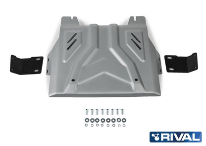 Blindage boîte de transfert Fiat Fullback 2016 en aluminium 4 mm – RIVAL 4X4 - Mitsubishi L200 2015-2019