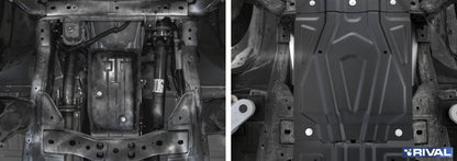 Blindage boîte de vitesses Fiat Fullback 2016+ en acier 3 mm – RIVAL 4X4 - Mitsubishi L200 2015-2019