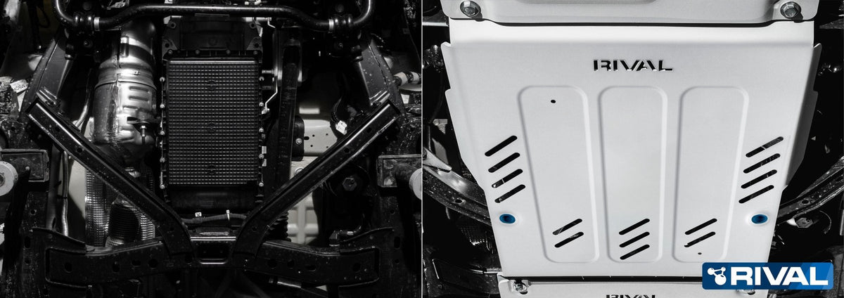 Blindage boîte de vitesses Ford Ranger 2023+ en aluminium 4 mm – RIVAL 4X4 - Ford Ranger/Raptor 2023+