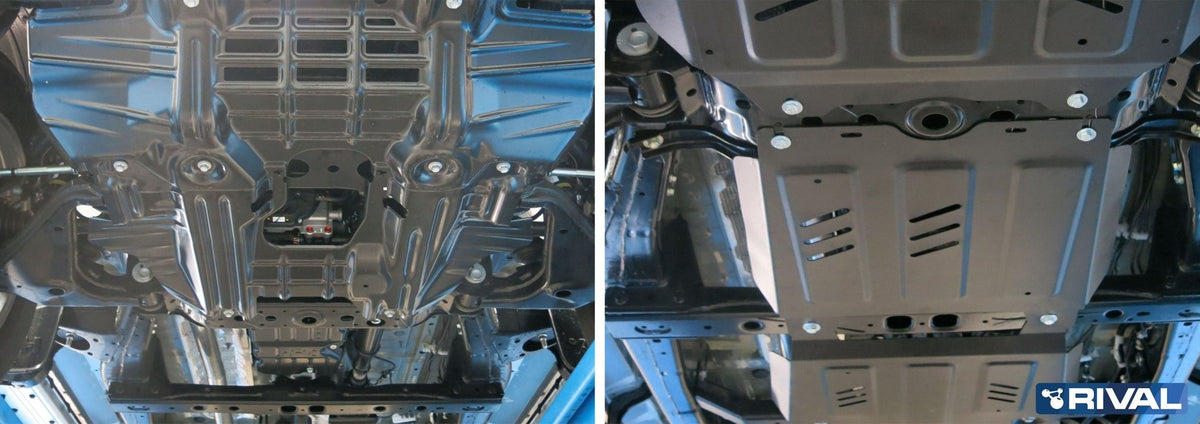 Blindage boîte de vitesses Toyota Hilux Revo en acier 3 mm – RIVAL 4X4 - Toyota Hilux 2016+