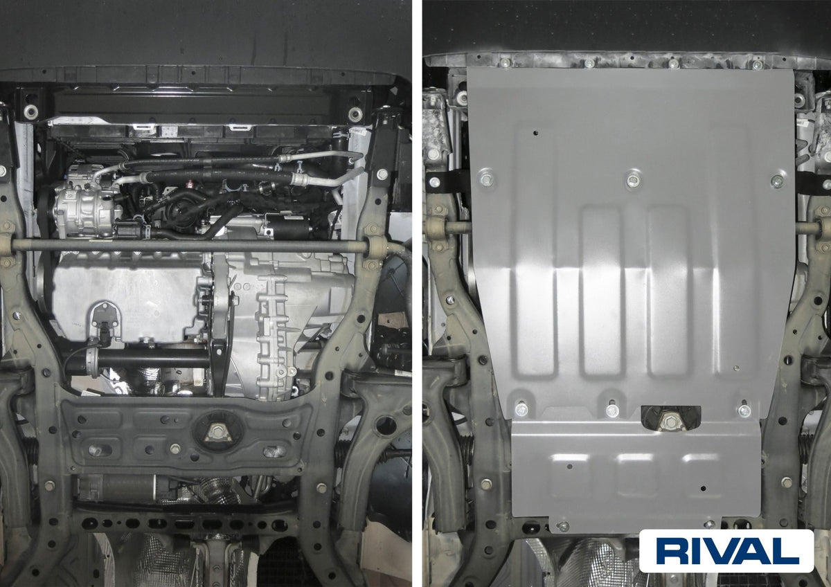 Blindage moteur et boîte de vitesses Volkswagen Crafter 2018 en aluminium 6 mm – RIVAL 4X4 - Volkswagen Crafter 2017+