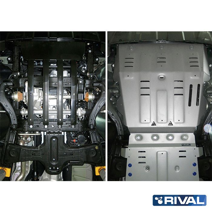 Blindage moteur et radiateur Volkswagen Amarok en aluminium 6 mm – RIVAL 4X4 - VW Amarok 2011-2022
