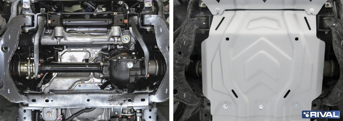 Blindage moteur Fiat Fullback 2016 en aluminium 4 mm – RIVAL 4X4 - Mitsubishi L200 2015-2019