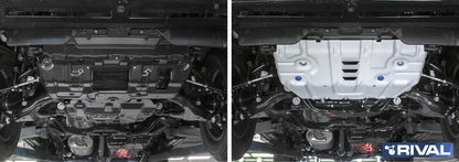 Blindage moteur (plaque 1) Toyota Land Cruiser 150 en aluminium 3 mm – RIVAL 4X4 - Toyota KDJ150/155