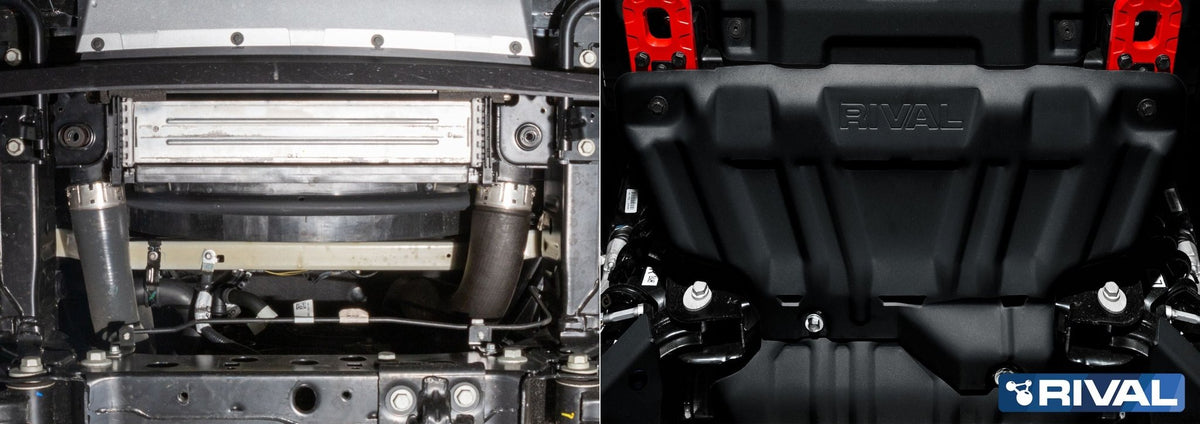 Blindage radiateur Ford Ranger 2023+ en acier 3 mm – RIVAL 4X4 - Ford Ranger/Raptor 2023+