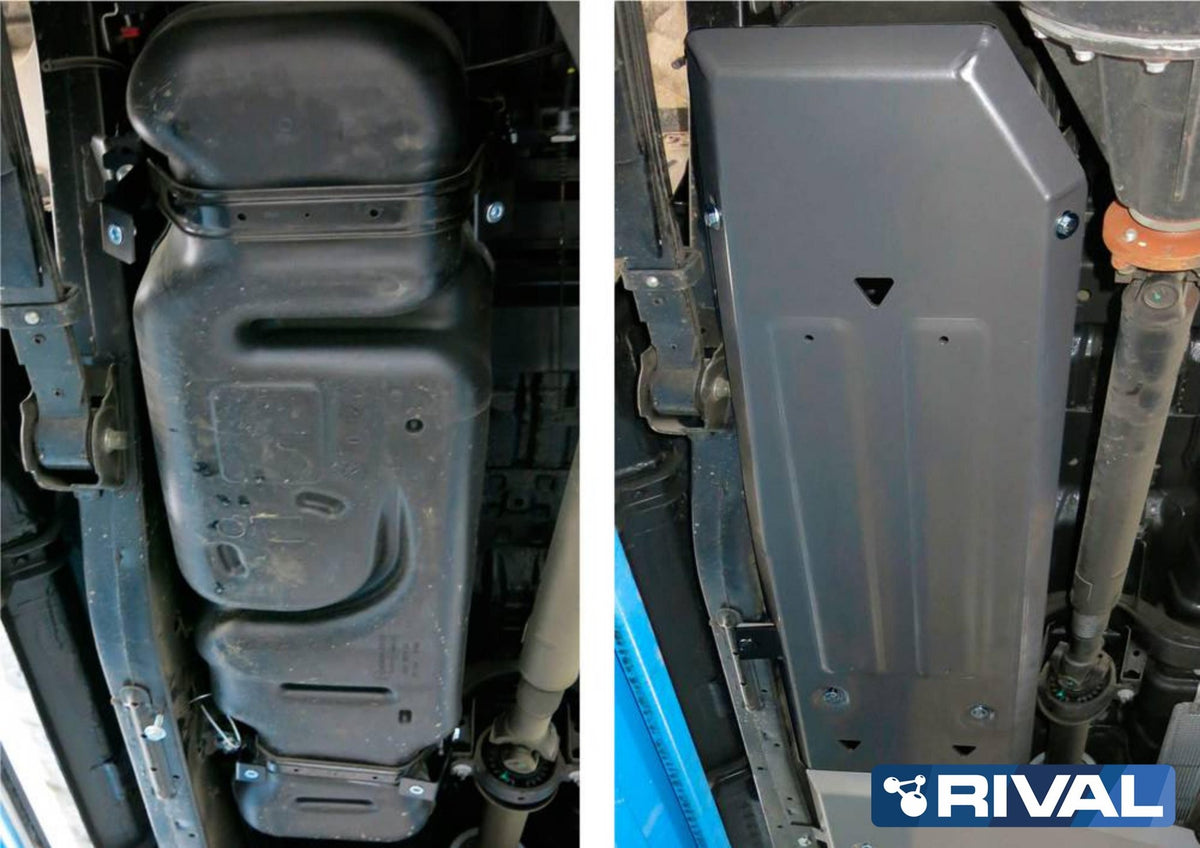 Blindage réservoir Ford Ranger 2012–2022 en aluminium 6 mm – RIVAL 4X4 - Ford Ranger 2012-2022