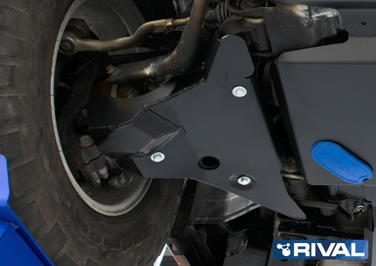Blindage triangles avant Nissan Navara 2015–2021 en acier 3 mm – RIVAL 4X4 - Nissan Navara D23