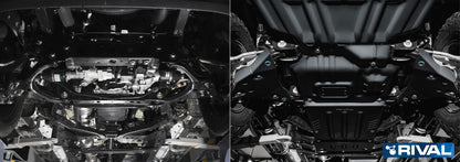 Blindage triangles Ford Ranger 2023+ en acier 3 mm – RIVAL 4X4 - Ford Ranger/Raptor 2023+