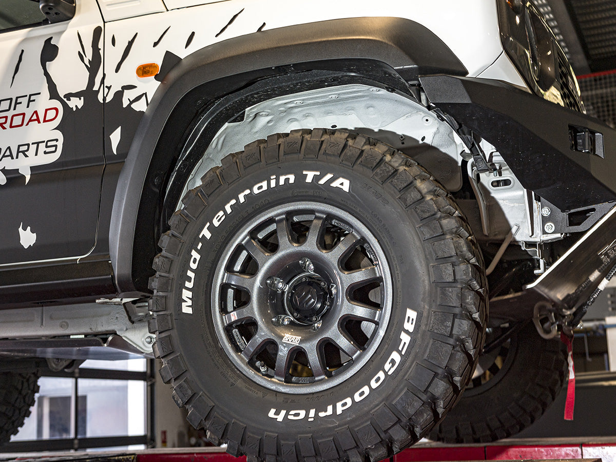 Jante Alu BRAID Fullrace Grise 7x15 5x139.7 ET22 sur Xperts4x4 Accessoires 4x4 Off-Road