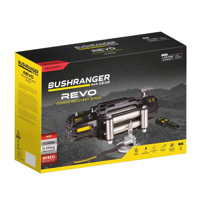 Bushranger - Treuil Revo 12 - 5 443Kg | 12V - Bushranger - Xperts 4x4