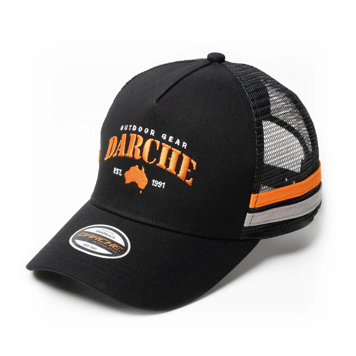 Casquette Trucker ajustable à logo brodé DARCHE