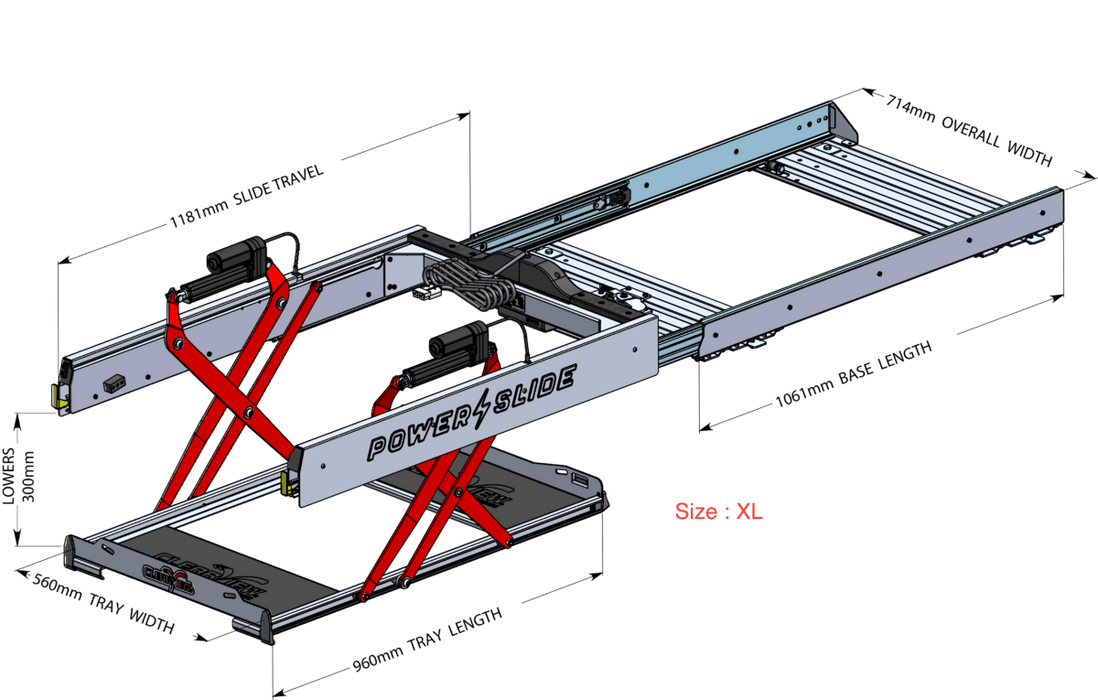 Plateau Coulissant/Basculant (Drop-slide) Electrique - ClearView | N°1 Mondial - ClearView - Xperts 4x4