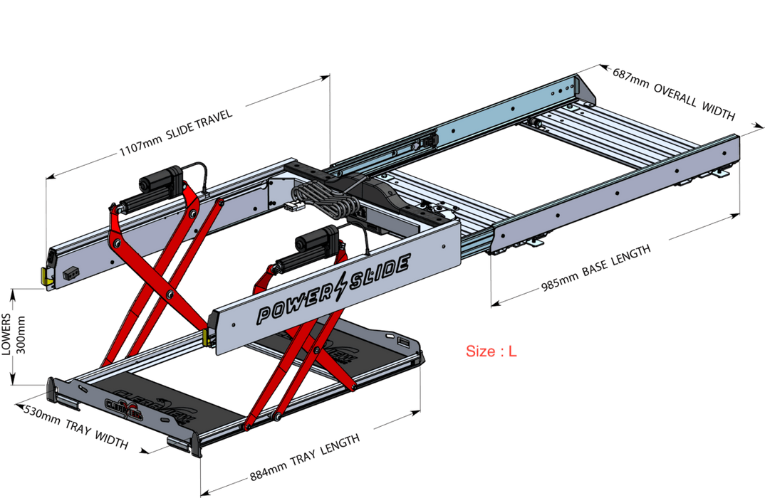 Plateau Coulissant/Basculant (Drop-slide) Electrique - ClearView | N°1 Mondial - ClearView - Xperts 4x4