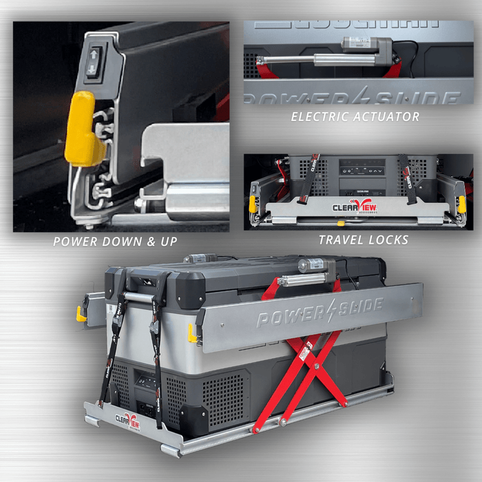 Plateau Coulissant/Basculant (Drop-slide) Electrique - ClearView | N°1 Mondial - ClearView - Xperts 4x4