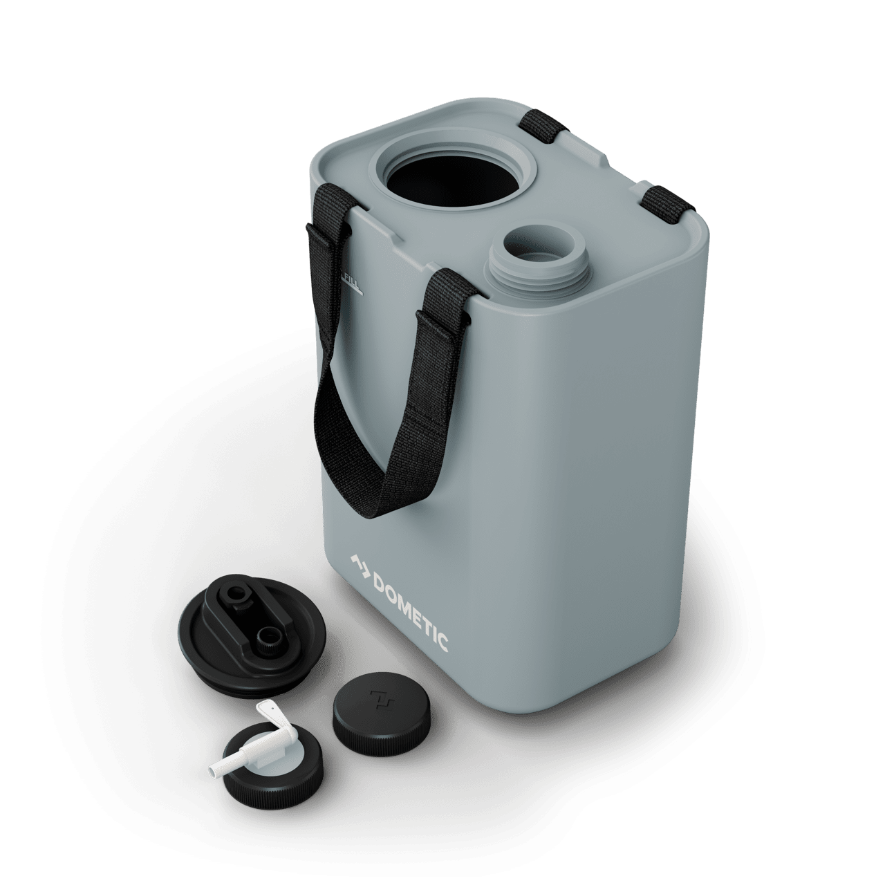 Réservoir d’Eau DOMETIC GO 11L avec Robinet - Glacier sur Xperts4x4 Accessoires 4x4 Off-Road