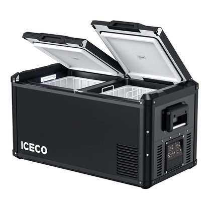 Refrigerateur/Congelateur ICECO 75L Double Compartiments - Noir