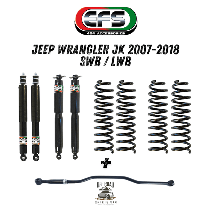 Kit de Suspension Jeep Wrangler JK | EFS ELITE | +40mm/+75mm - EFS - Xperts 4x4