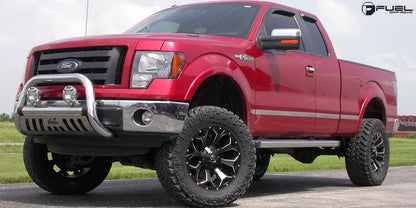 Jante Aluminium FUEL ASSAULT Matte Black & Milled sur Xperts4x4 Accessoires 4x4 Off-Road