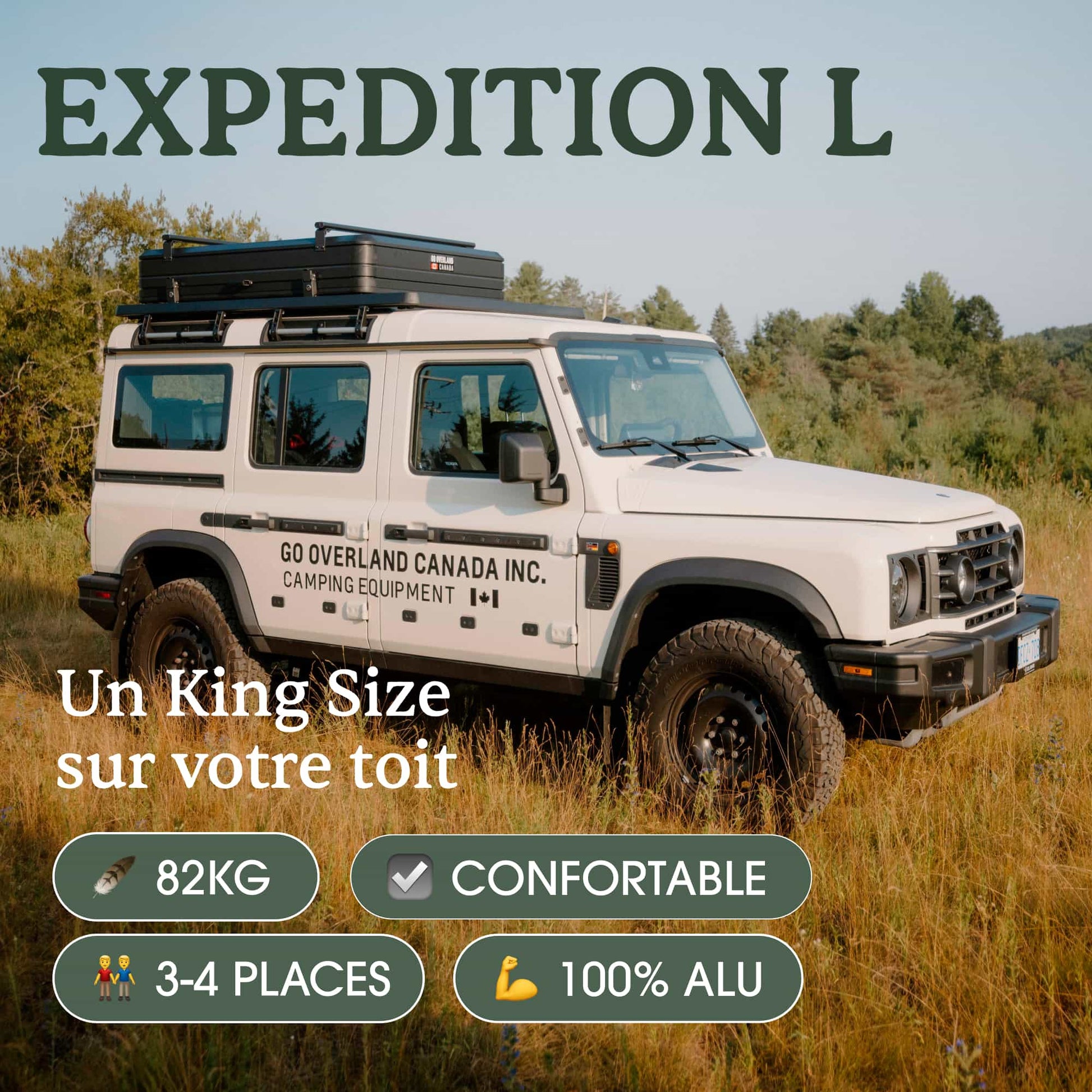 tente canada inc Tente de Toit Expedition L – Go Overland Canada
