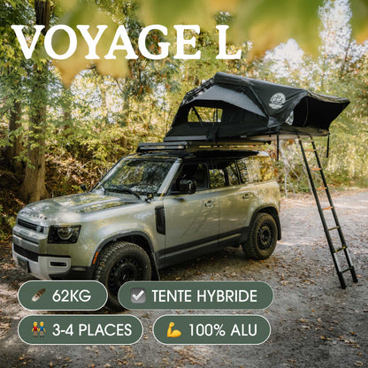 Tente de Toit Voyage L Go Overland Canada – 4 Places