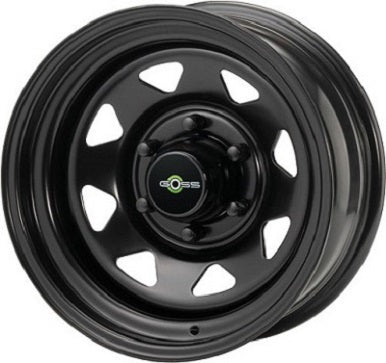 Jante Acier GOSS TRIANGULAR - 15 pouces - Black sur Xperts4x4 Accessoires 4x4 Off-Road