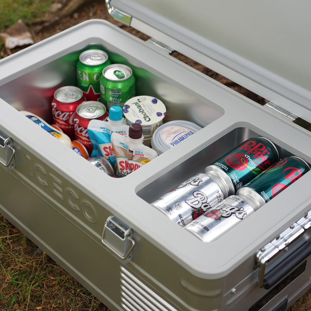 Refrigerateur/Congelateur ICECO 20L Single-Zone - Argent | Xperts 4x4