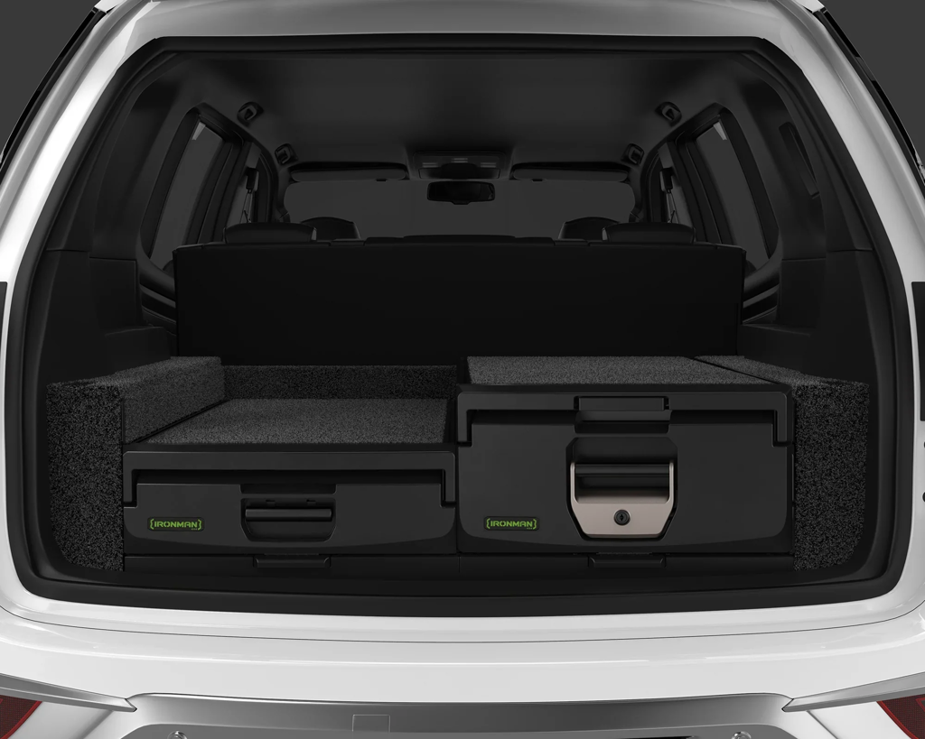 Kit de 2 tiroirs standard et mi-hauteur IRONMAN 4x4, tiroirs robustes pour rangement de véhicule tout-terrain