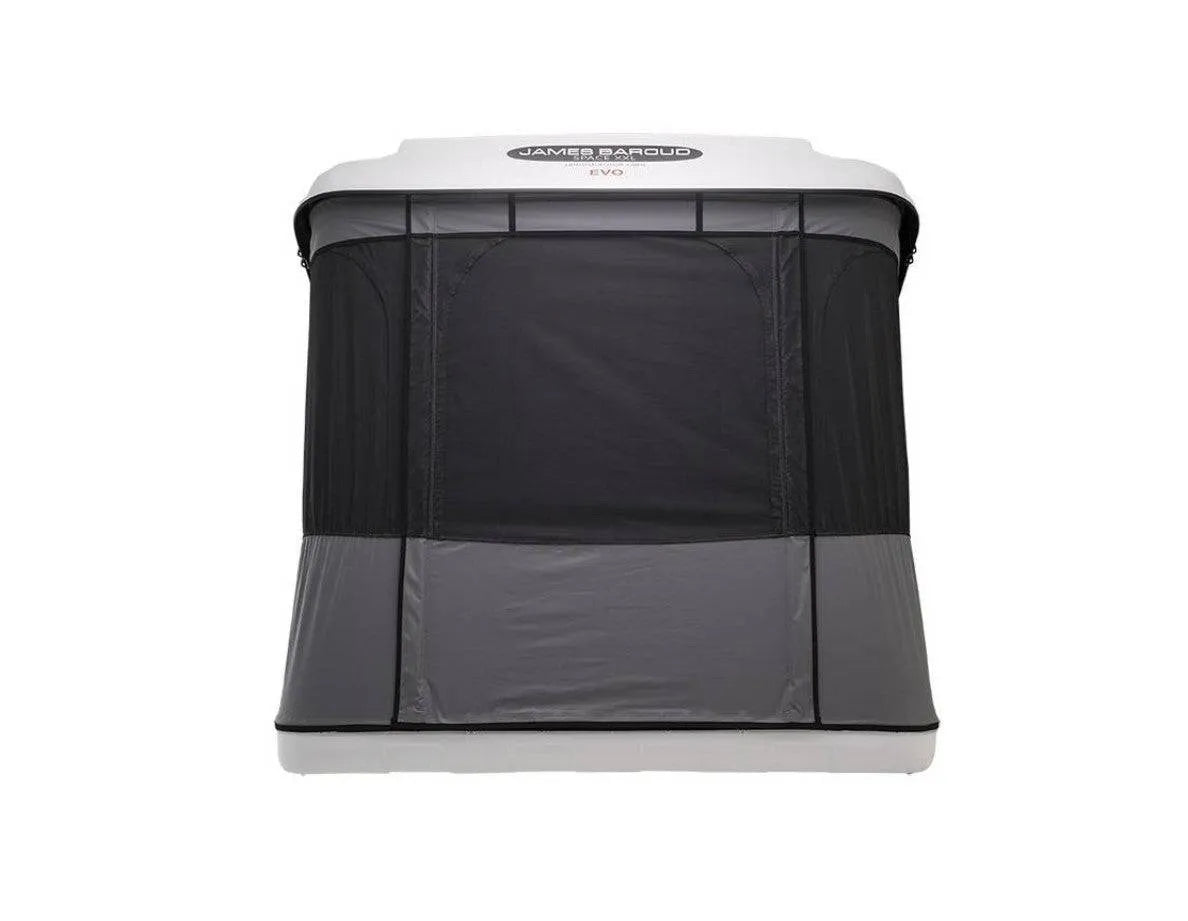 Tente de toit Space EVO S/M/XL - James Baroud - ouverture portefeuille sur Xperts4x4 Accessoires 4x4 Off-Road