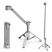 Lampe LED télescopique TD-2 1 500 lm argent | OUTASK Xperts 4x4