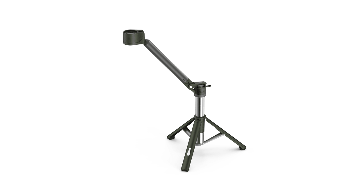 Lampe LED télescopique TD-2 1 500 lm vert armée | OUTASK Xperts 4x4