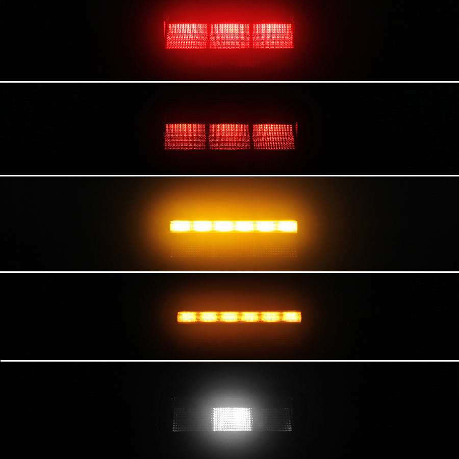 Feu LED de signalisation arrière étanche LUMIDRIVE ADVERTISOR intégré, éclairage LED pour véhicule ou signalisation.