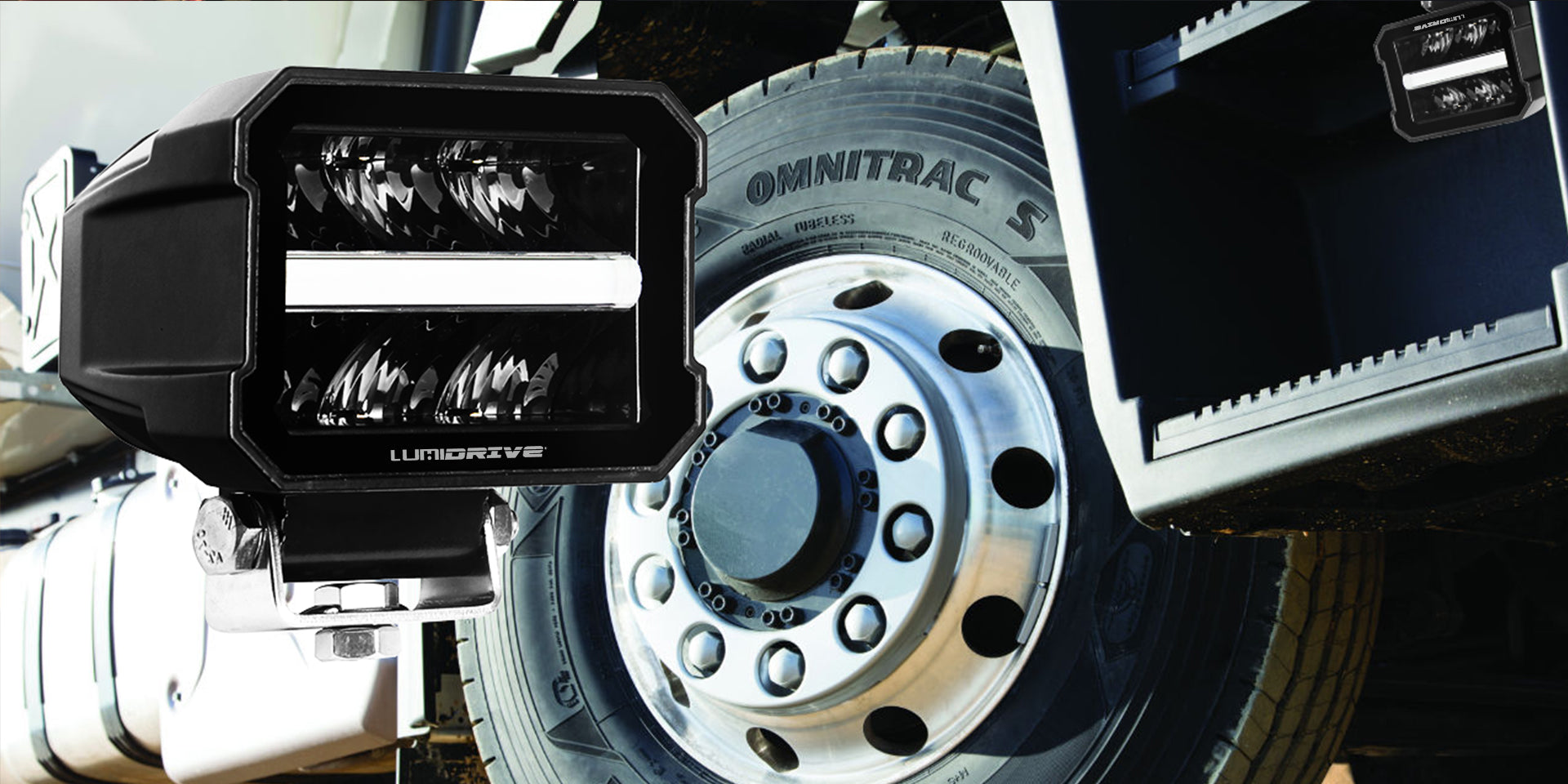 Phare de travail LED Lumidrive PROXIDRIVE 2800 lumens étanche