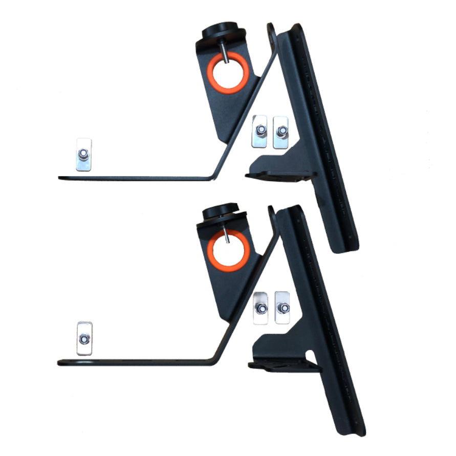 Support MAXTRAX Incliné pour Galerie de Toit + Support Pelle sur Xperts4x4 Accessoires 4x4 Off-Road