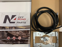 Kit support spécifique de fixation déport 1 mètre pour boitier relais de treuil Warn VR Evo Zeon Tabor N4-Offroad sur Xperts4x4 Accessoires 4x4 Off-Road