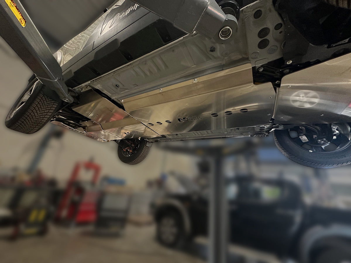 Protection centrale aluminium 6mm Dacia Duster 4x4 2024+ N4 OFFROAD sur Xperts4x4 Accessoires 4x4 Off-Road