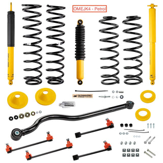 Kit de Suspension OME | Jeep Wrangler JK | +100mm Rehausse OME Essence (=Petrol) OMEJK4 Xperts4x4