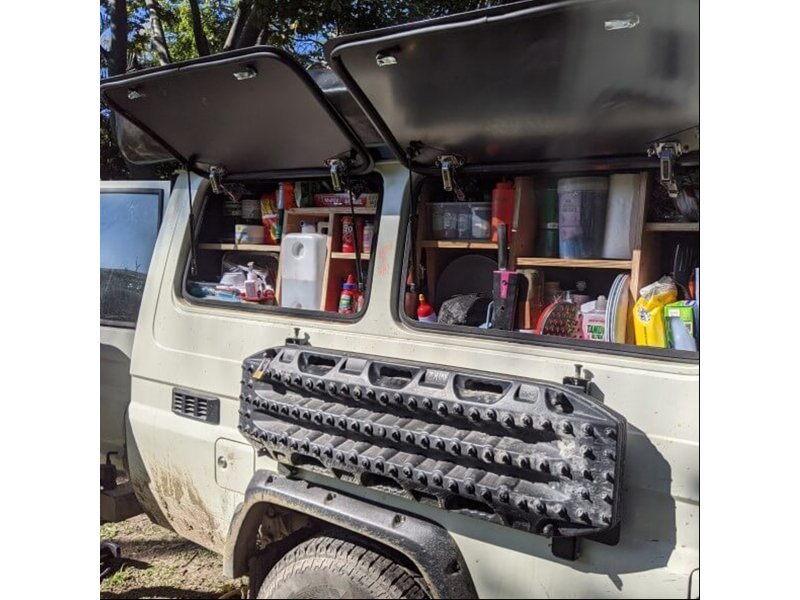 Ouvrant latéral papillon Emuwing arrière droit pour Land Cruiser HZJ75 et HZJ78 - Toyota 70 Series
