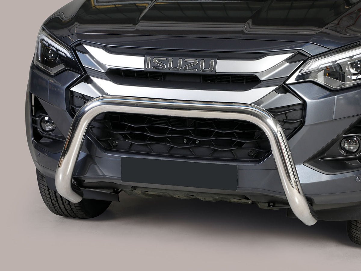 Pare-buffle Isuzu D-Max 2024-2025 - Ø76 mm inox poli Xperts 4x4