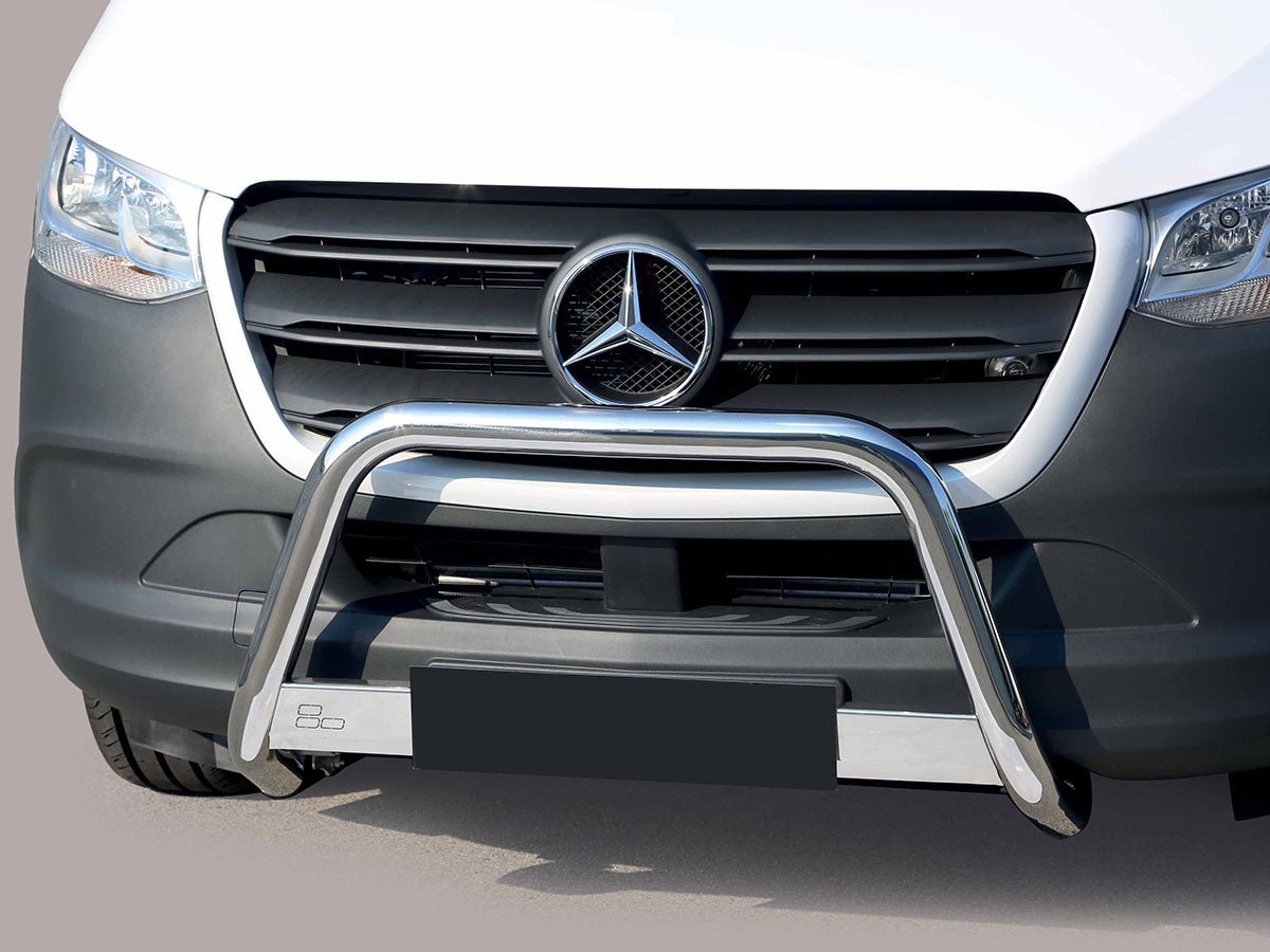 Pare-buffle Mercedes Sprinter W907 2018+ - Ø63 mm inox poli Xperts 4x4
