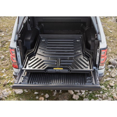 Plateau Coulissant Robuste pour Pick-up Double Cab | Systeme Universel 180.SLTR-DC Xperts 4x4